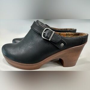 BØC by Born Black Platform Clog Mules – Size 10B – NWOT